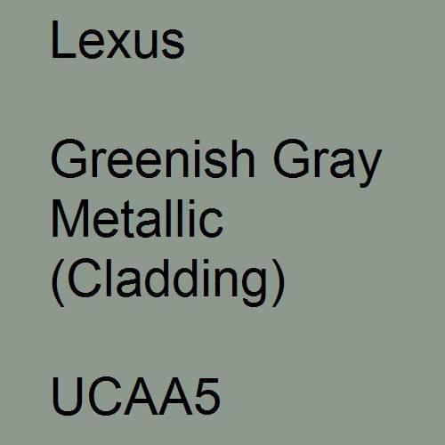 Lexus, Greenish Gray Metallic (Cladding), UCAA5.